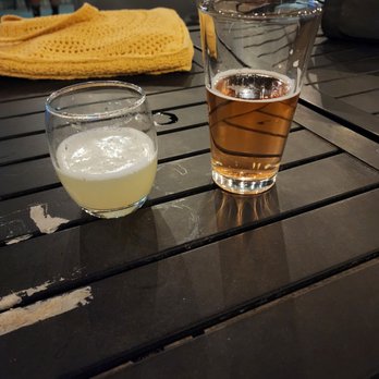 Differential Brewing - two glasses of beer on a table - Brewpubs Near Me - Albuquerque, New Mexico