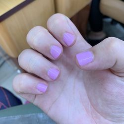 Shellac nails