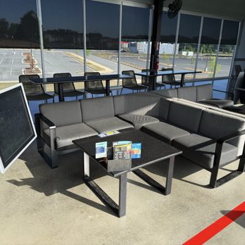 Topgolf - Seating area for our Bay - Golf Near Me - Greensboro, North Carolina Topgolf - Seating area for our Bay - Golf Near Me - Greensboro, North Carolina