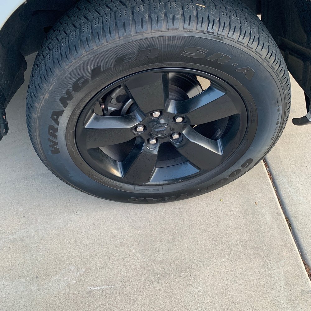 Cobblestone Auto Spa - Tires not shined. - Car Wash Near Me - Phoenix, Arizona