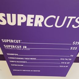 Supercut JR - Children 8 Years & Under Supercut JR - Children 8 Years & Under