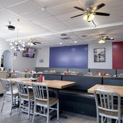 Inside the diner