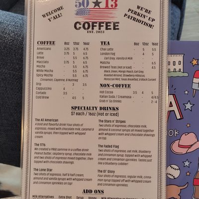 Menu photo 2 5013 Coffee Rockwall, TX Menu photo 2 5013 Coffee Rockwall, TX