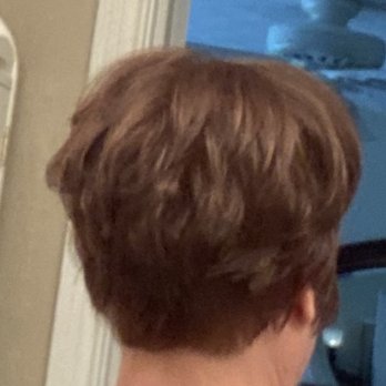 Jungle Red Salon - June 1, 2020 this was supposed to be a stacked wedge haircut. - Waxing Near Me - Dayton, Ohio Jungle Red Salon - June 1, 2020 this was supposed to be a stacked wedge haircut. - Waxing Near Me - Dayton, Ohio