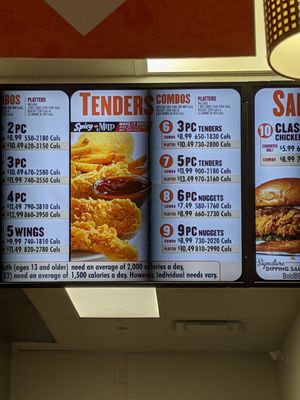 Menu photo 1 Popeye's Louisiana Kitchen Pickering, ON