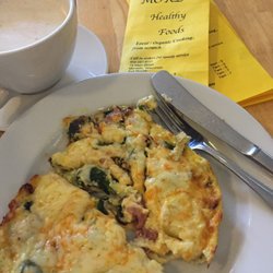 MORE Healthy Foods - Frittata and chai latte, best in the north woods!