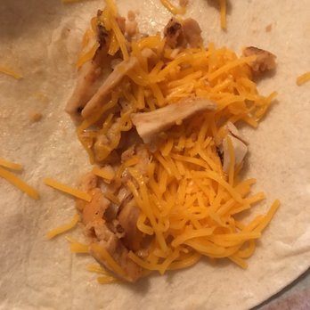 Taco Bell - My daughter's tacos for 80 cents extra because they didn't have beef - Fast Food Near Me - Orlando, Florida