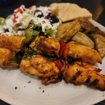 Olive Pit Grill - Brea - Chicken kebob. - Greek Near Me - Brea, California Olive Pit Grill - Brea - Chicken kebob. - Greek Near Me - Brea, California