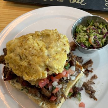 The Stockpot - Pork Carnita Toast - Cafes Near Me - Virginia Beach, Virginia The Stockpot - Pork Carnita Toast - Cafes Near Me - Virginia Beach, Virginia