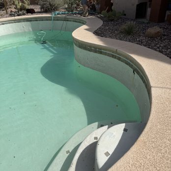 Exclusive Pools - Old tired plaster and rebar stain - Pool & Hot Tub Service Near Me Exclusive Pools - Old tired plaster and rebar stain - Pool & Hot Tub Service Near Me