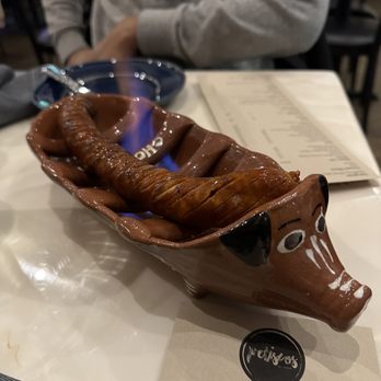 Petiscos - Flamed chouriço - Portuguese Near Me - San Jose, California Petiscos - Flamed chouriço - Portuguese Near Me - San Jose, California