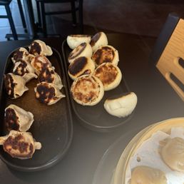 Pork Potsticker and Shrimp Chive Water Fried Bao