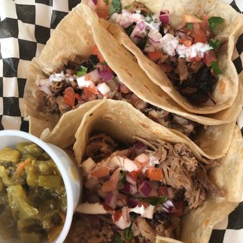 Joes Backyard BBQ - Taco trio - Caterers Near Me