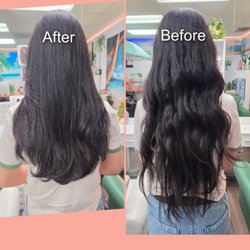 Mina's Hair Salon - Women's longhair/After look nice.