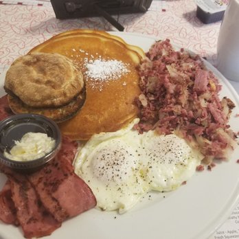 Goober’s Diner - Hot cakes breakfast. - Diners Near Me - Wilmington, Delaware