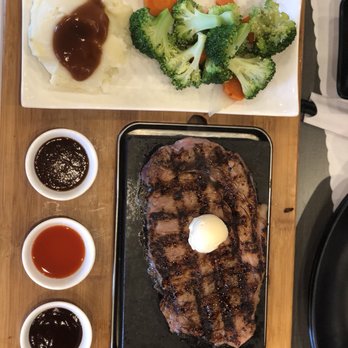 Red Flame - Steak veggies and mashed potatoes - Hot Pot Near Me - Westminster, California
