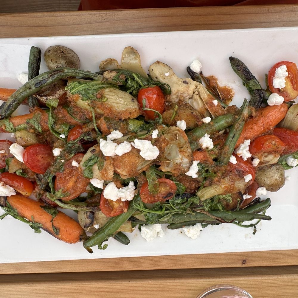 Roasted veggie salad Roasted veggie salad