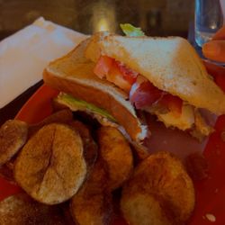 HotRods Spotlight Lounge - Tuna melt with cajun chips