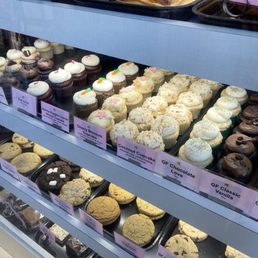 Bakery case too many to choose from! Bakery case too many to choose from!