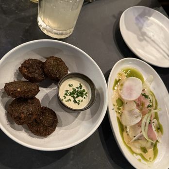 Stereo41 - Nori falafel and hamachi sashimi - Cocktail Bars Near Me - Walnut Creek, California Stereo41 - Nori falafel and hamachi sashimi - Cocktail Bars Near Me - Walnut Creek, California