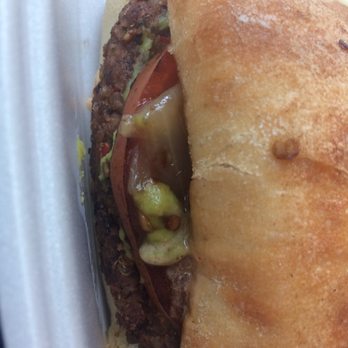 Rolling Bistro - Black bean burger - mushy - Food Trucks Near Me