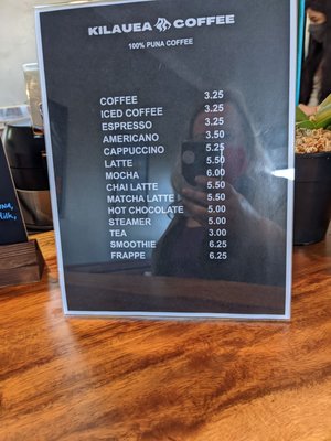 Menu photo 2 Kilauea Coffee Hilo, HI Menu photo 2 Kilauea Coffee Hilo, HI