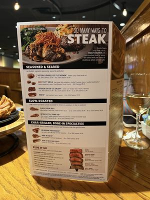 Menu photo 2 Outback Steakhouse Fort Worth, TX Menu photo 2 Outback Steakhouse Fort Worth, TX
