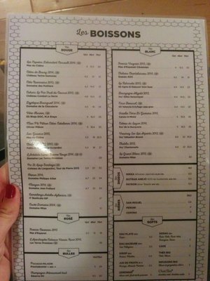 Menu photo 1 Les Garçons Paris, 75