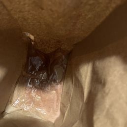 My ice that melting and leaking when I got my order