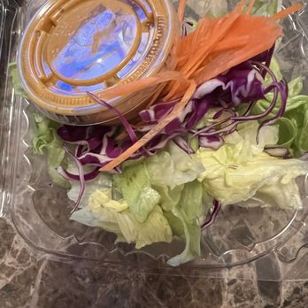 Sakura Sushi - Green Salad with Ginger dressing - Sushi Bars Near Me - Hillsborough, New Jersey