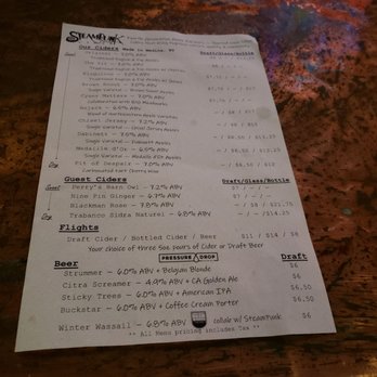 Steampunk Cider - Bars Near Me - Buffalo, New York Steampunk Cider - Bars Near Me - Buffalo, New York