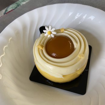 Bachour - Coconut mango and passion fruit mousse cake - Bakeries Near Me - Coral Gables, Florida
