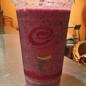 Jamba - loving the new Kona Berry... I added chia and Greek yogurt, minus the sherbet and 3G.  my new fave!! - Juice Bars & Smoothies Near Me - Pasadena, California