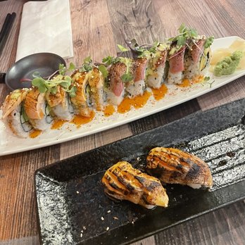 Akami Sushi Bar - Cajun tuna & sake belly - Sushi Bars Near Me - Apex, North Carolina