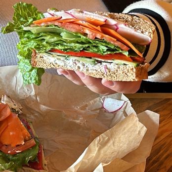 Outpost Sandwiches - This is the veggie sandwich - Sandwiches Near Me - Tacoma, Washington Outpost Sandwiches - This is the veggie sandwich - Sandwiches Near Me - Tacoma, Washington