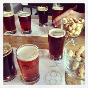 Monkish Brewing - Tasting flight and snacks. - Breweries Near Me - Torrance, California Monkish Brewing - Tasting flight and snacks. - Breweries Near Me - Torrance, California