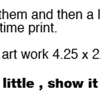 Printing by Harvey - HOPING IT WILL BE A ONE TIME THING???? and but it is stretched a little , show it to your client may be they will take it??? ARE YOU KIDDING - Printing Services Near Me - Glendale, California