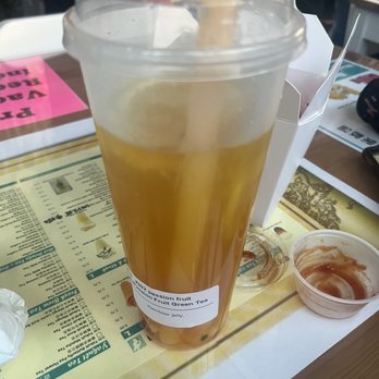 Love Tea - Passion Fruit Tea with Rainbow Jelly - Coffee & Tea Near Me - San Francisco, California