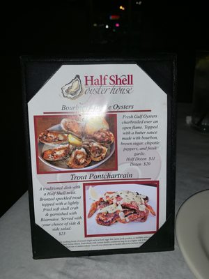 Menu photo 7 Half Shell Oyster House Lafayette, LA Menu photo 7 Half Shell Oyster House Lafayette, LA