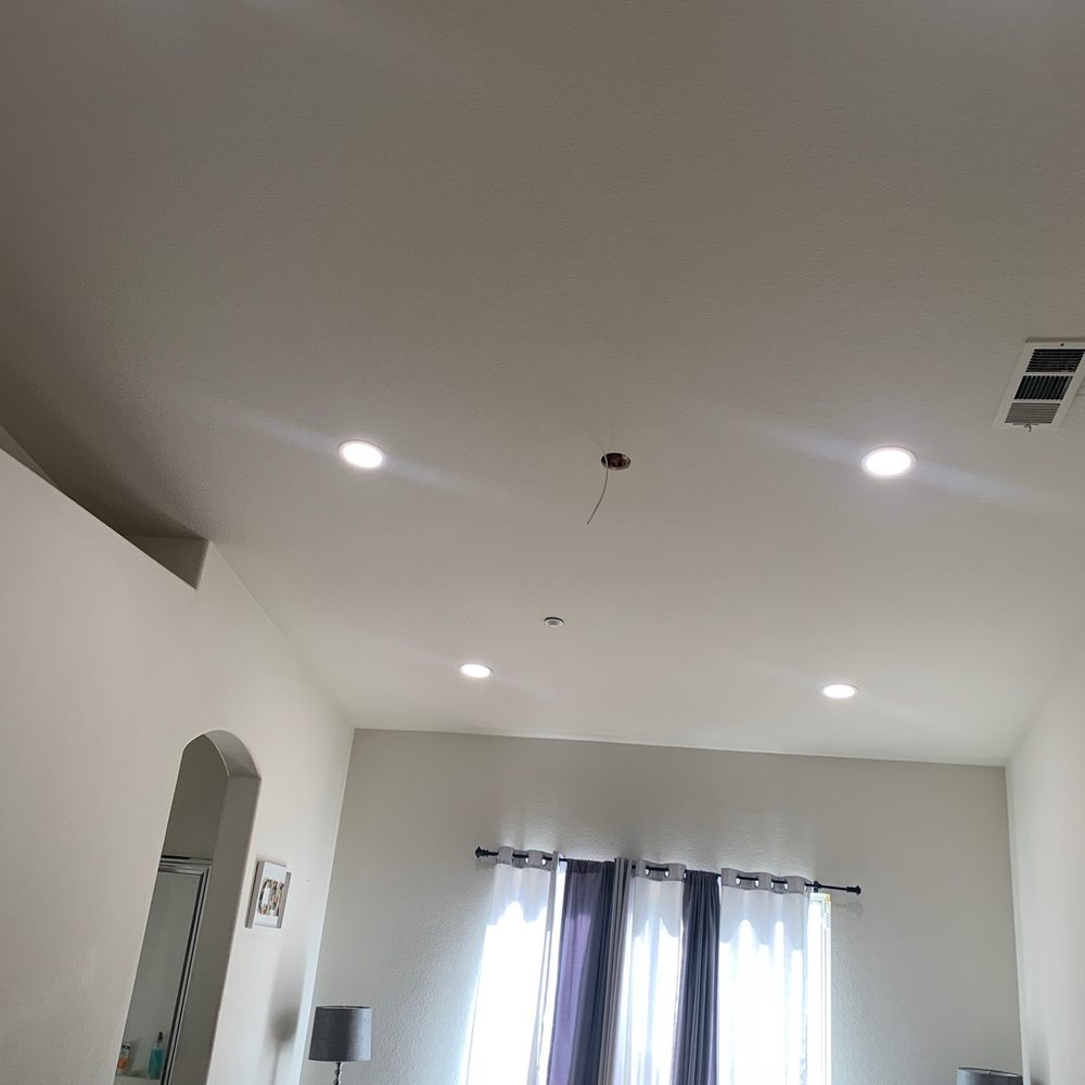 Hernandez Electric - Getting recessed lights and fan installed - Electricians Near Me Hernandez Electric - Getting recessed lights and fan installed - Electricians Near Me
