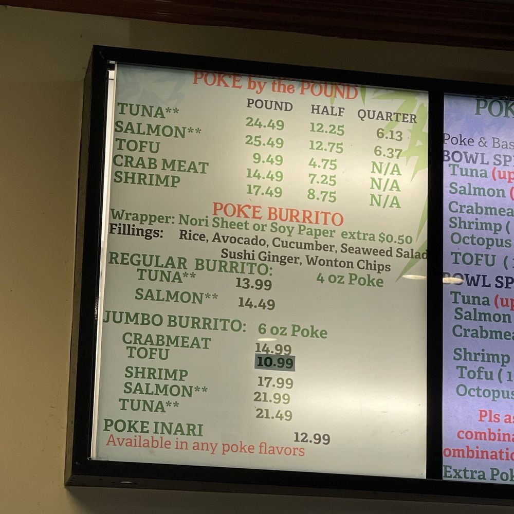 Poke & More - Menu - Hawaiian Near Me - Long Beach, California Poke & More - Menu - Hawaiian Near Me - Long Beach, California