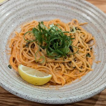 Judy's Bay - Lobster roe pasta - Seafood Near Me - Cambridge, Massachusetts