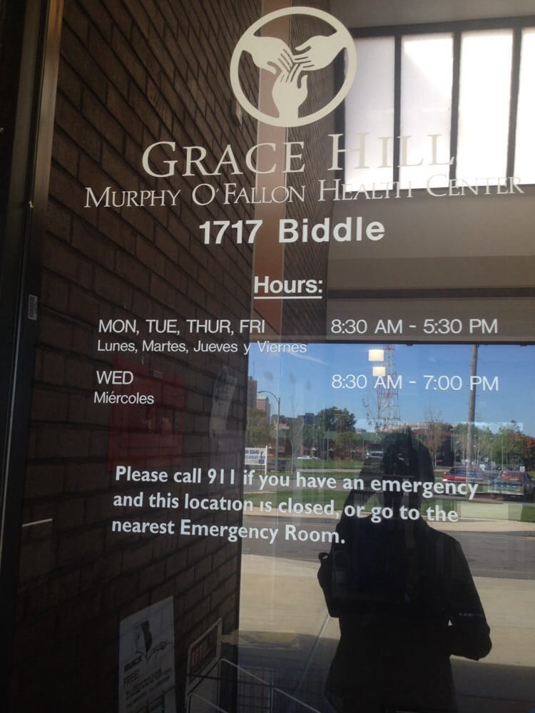 GRACE HILL MURPHY O’FALLON HEALTH CENTER Updated August 2024 1717 Biddle, Saint Louis