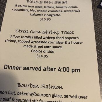 Kurtev's Backyard Grill and Bar - Weekly specials - New American Near Me - Fond du Lac, Wisconsin