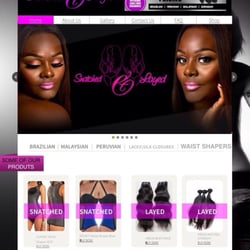 Confident Curvez. - Front page of the website