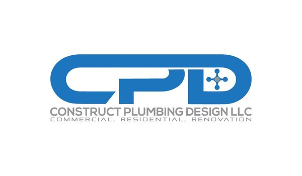 Construct Plumbing Design Logo