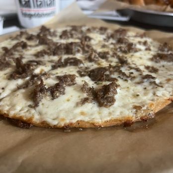 The Mad Italian - Philly steak pizza (they forgot the onions) - Italian Near Me - Chamblee, Georgia