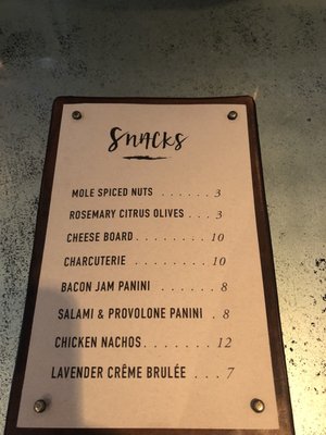 Menu photo 3 Owl Wine Bar New Preston, CT