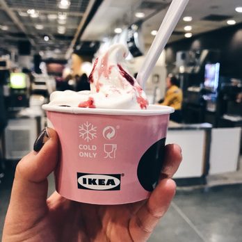 IKEA - Delicious fat free frozen yogurt with syrup! $1.50 - Home Decor Near Me - Charlotte, North Carolina