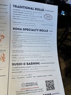 Menu photo 1 Kona Grill El Paso, TX Menu photo 1 Kona Grill El Paso, TX